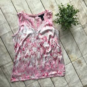 White House Black Market Sleeveless Blouse